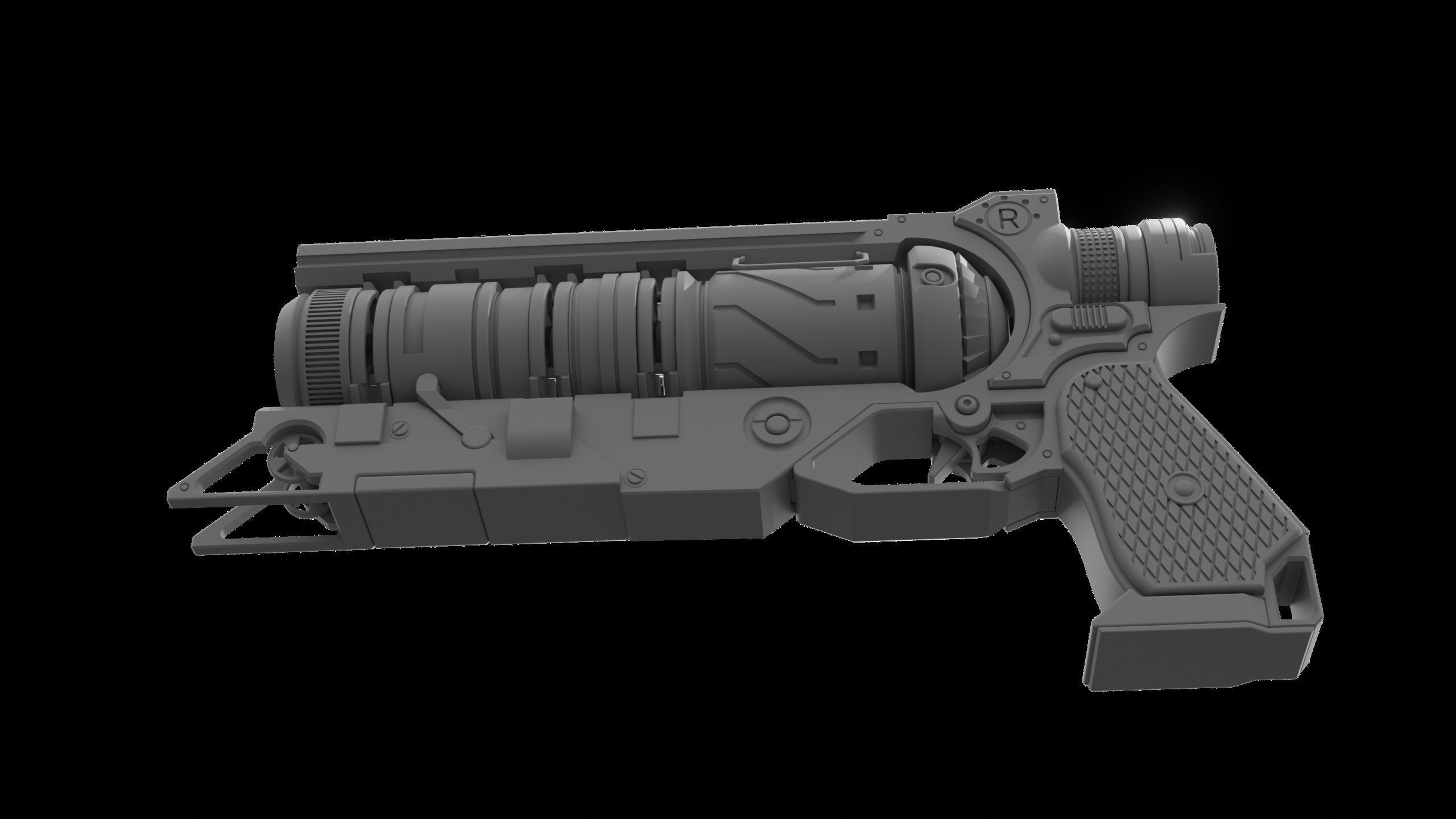 Attention to detail Wingman from Apex Legends 3D print model_4