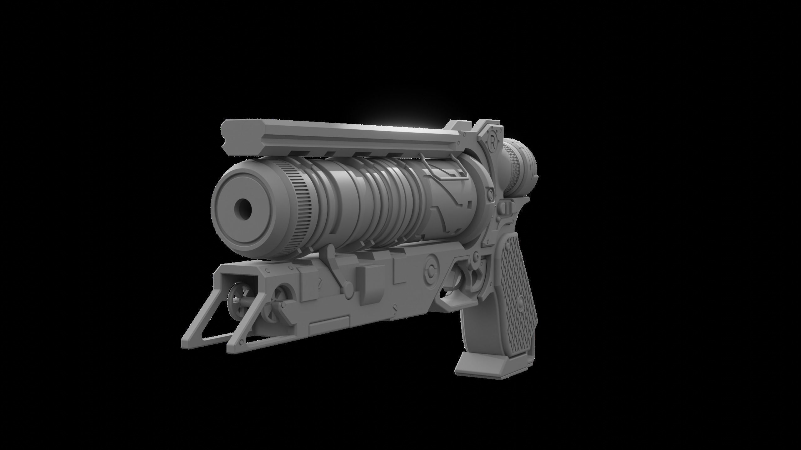 Attention to detail Wingman from Apex Legends 3D print model_1