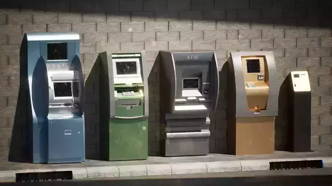 ATM Machines 10 assets