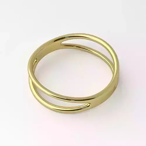 2 circles ring