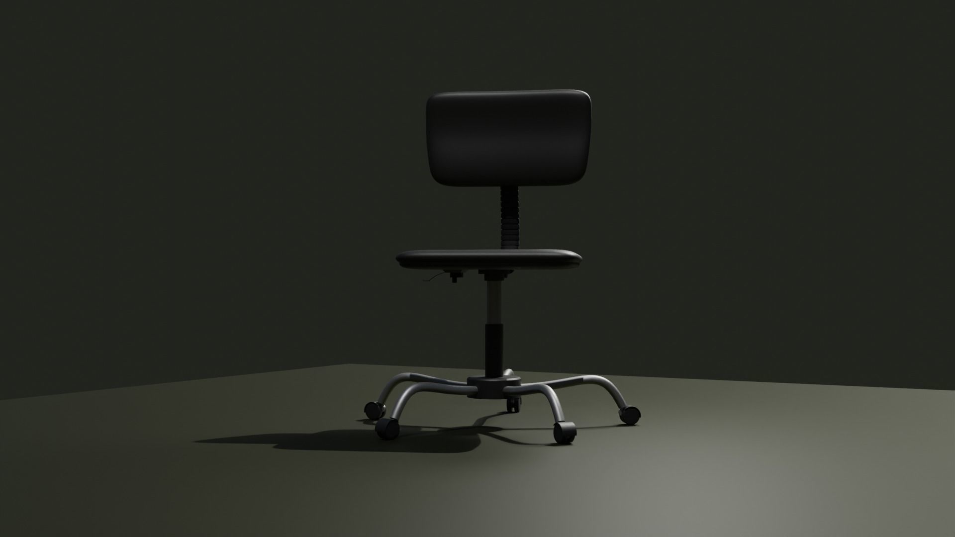 Computer chair 3D model_6