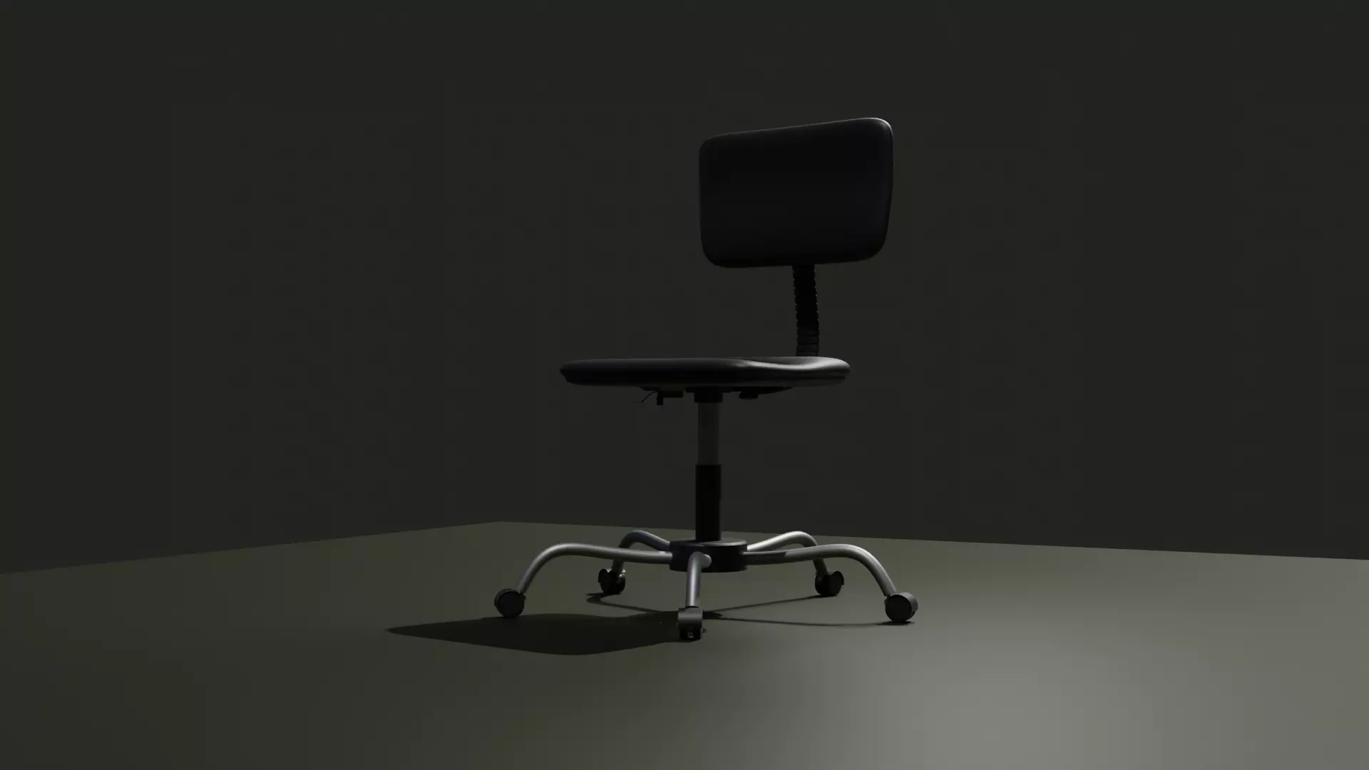 Computer chair 3D model_0