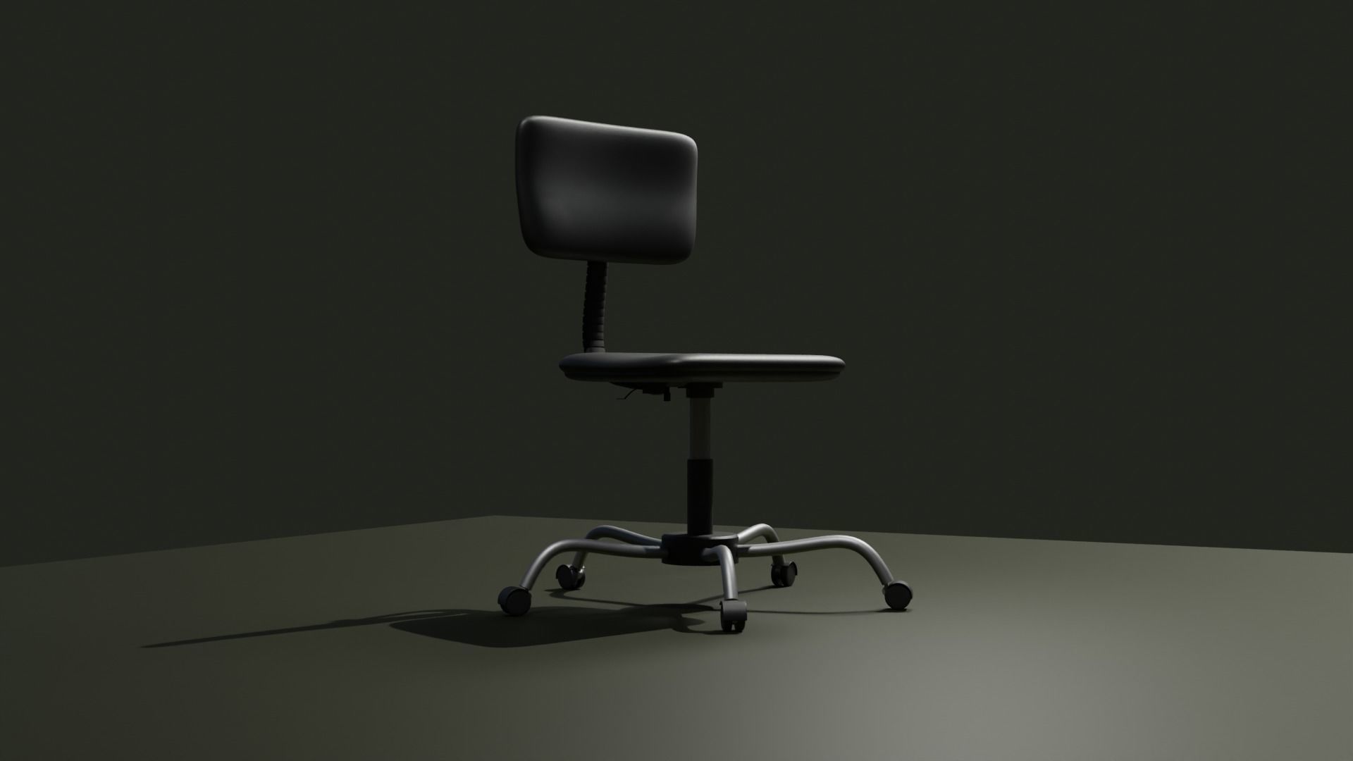 Computer chair 3D model_5