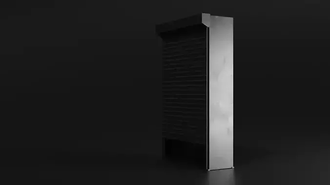Metal cabinet 3D model