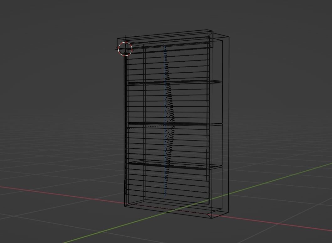 Metal cabinet 3D model_13