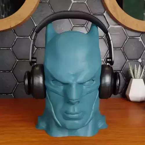 BATMAN HEADPHONES HOLDER 3D print model