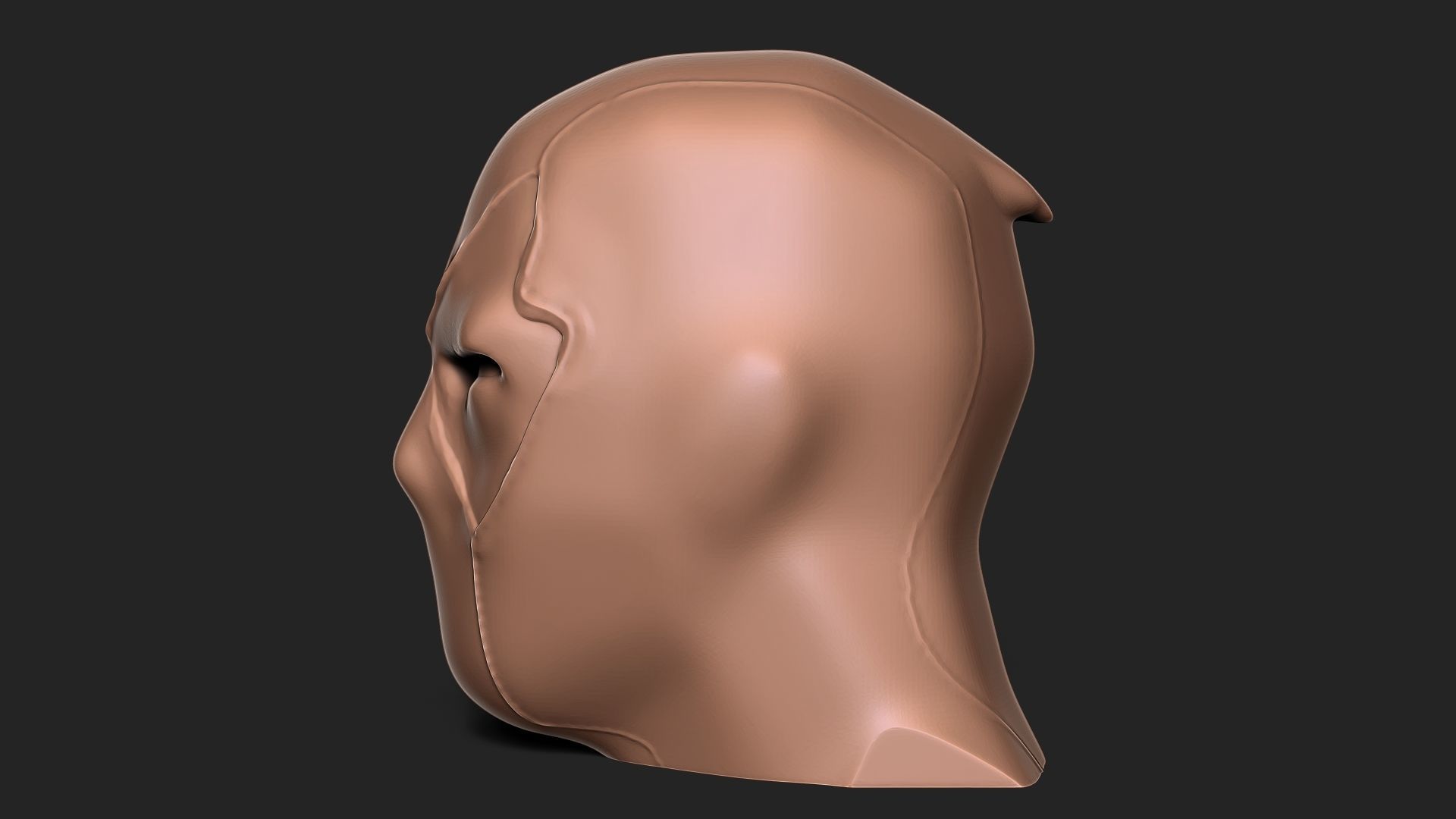 DEADPOOL HEADPHONES HOLDER 3D print model_6