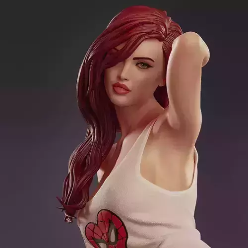 Mary Jane 3D print model