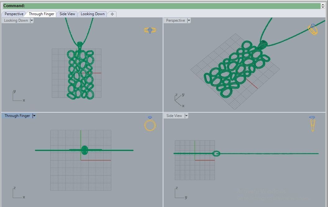 pendant 1 3D print model_4