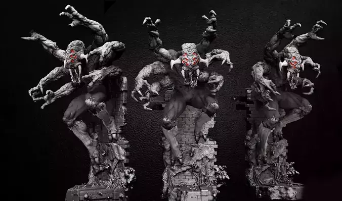  Spectacular Spider-Man Monster Sculpture 500mm