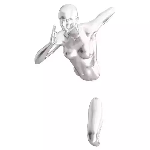 Runner Woman Wall Decor