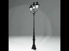 paris courcelles street light for carlier hotel  3d models 3D model_1