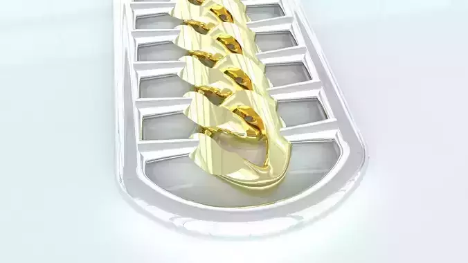 Cadena cubana -Cuban chain- 3D print model- Eslabones