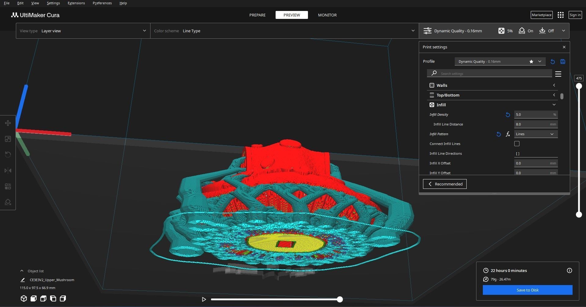 FANTASY MUSHROOM HOUSE DECORATION 3D print model_18