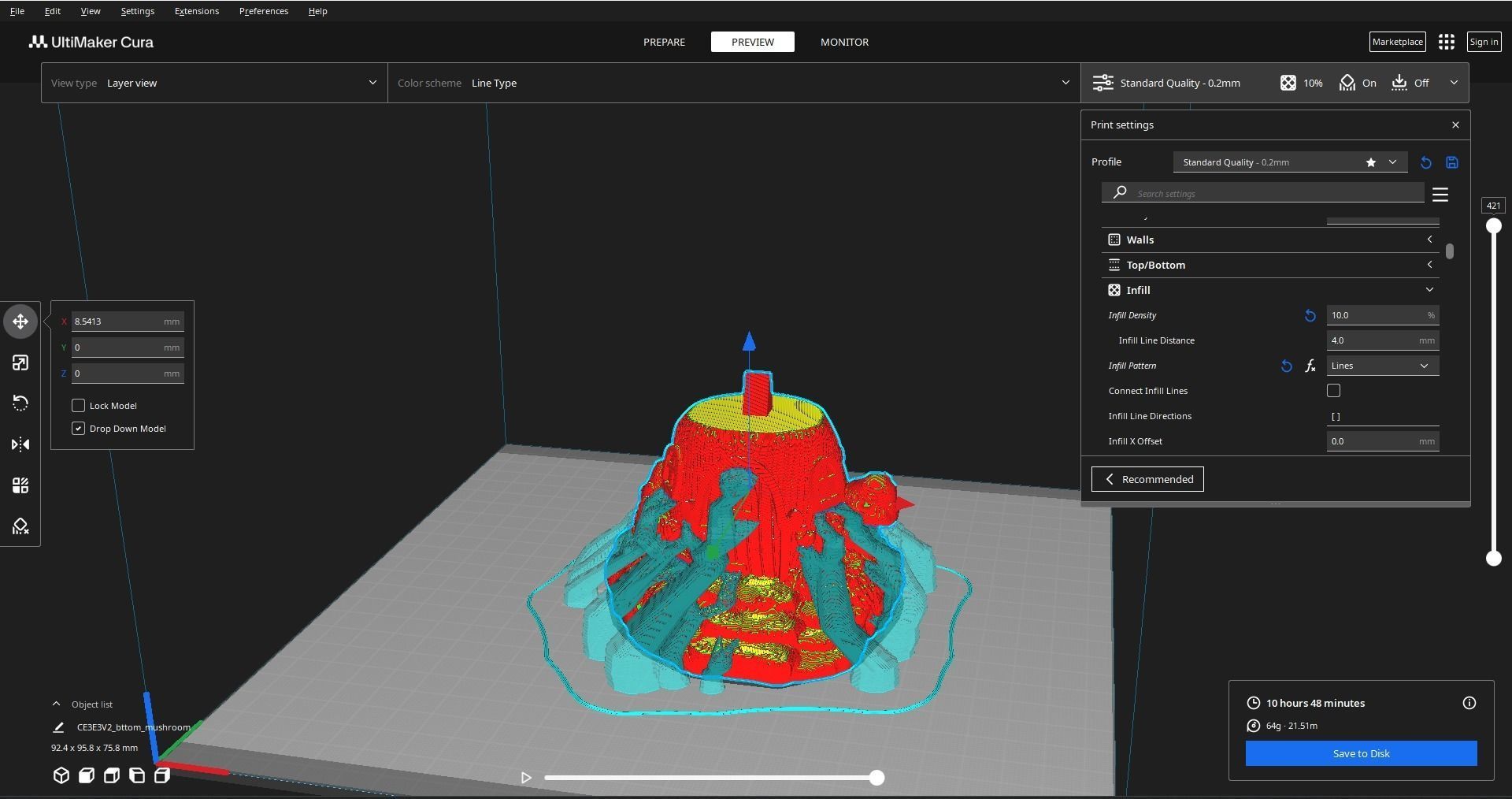 FANTASY MUSHROOM HOUSE DECORATION 3D print model_17