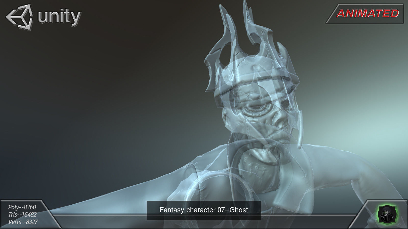 6 Ghosts Pack 3D Model Collection_11