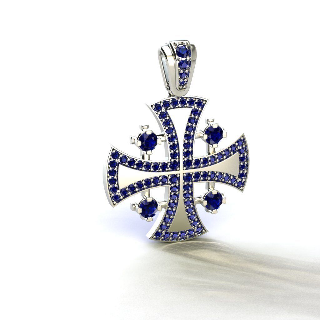 JerusalemS Cross 3D print model_2