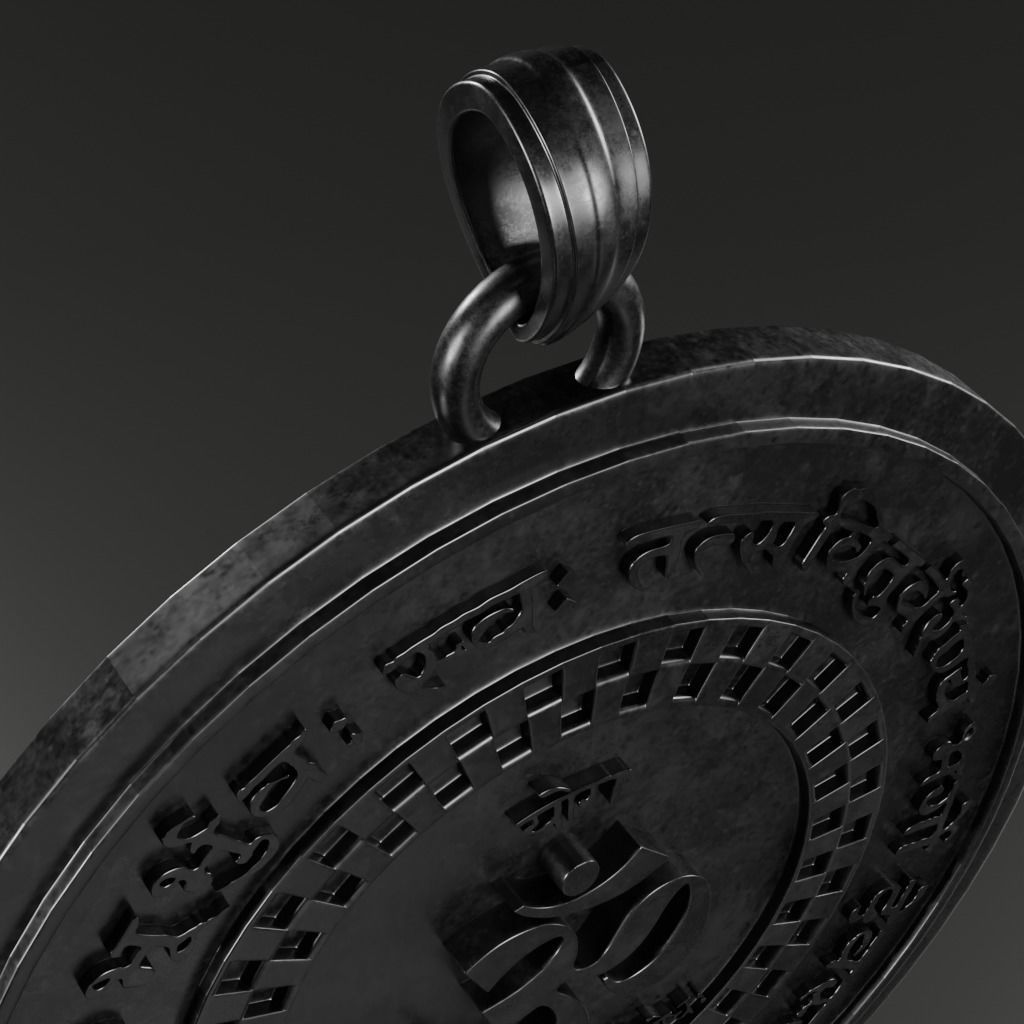 Mantra symbols - 3D printable model 3D print model_16