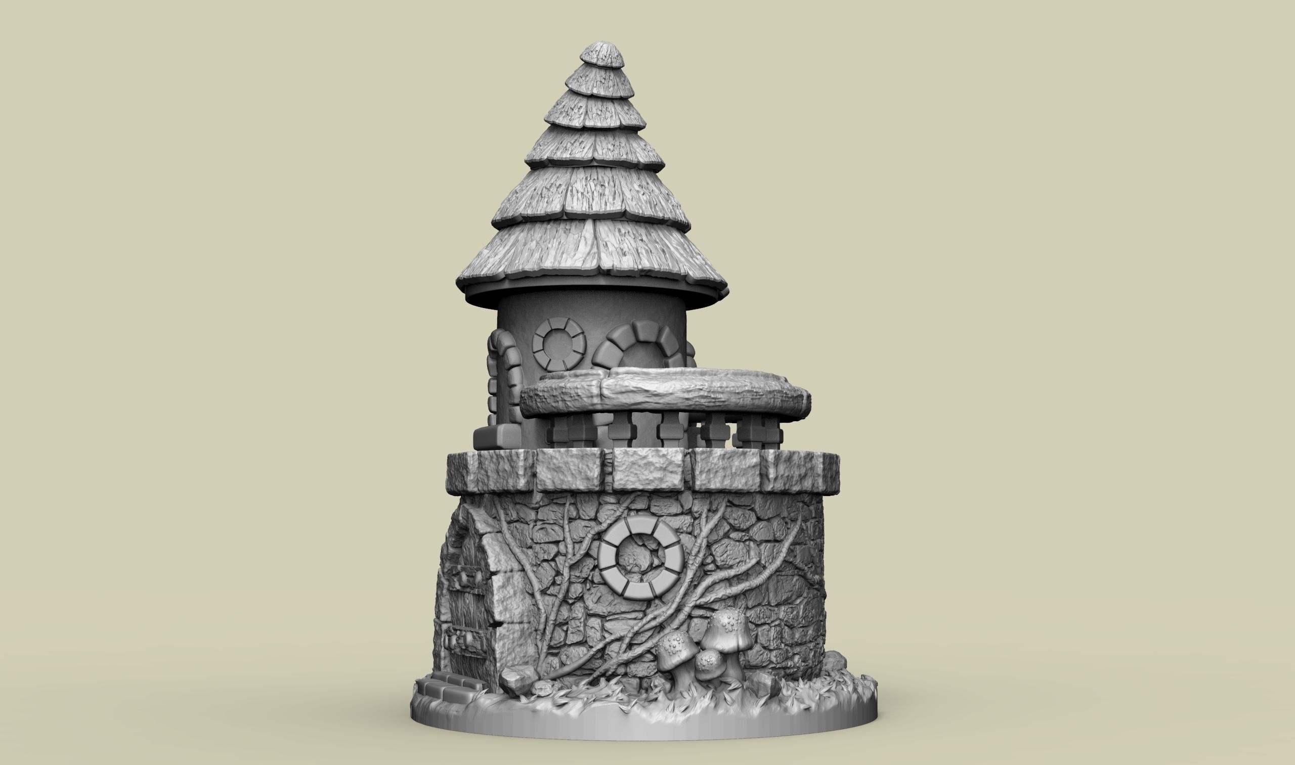 DRAGON HOUSE 3D print model_2