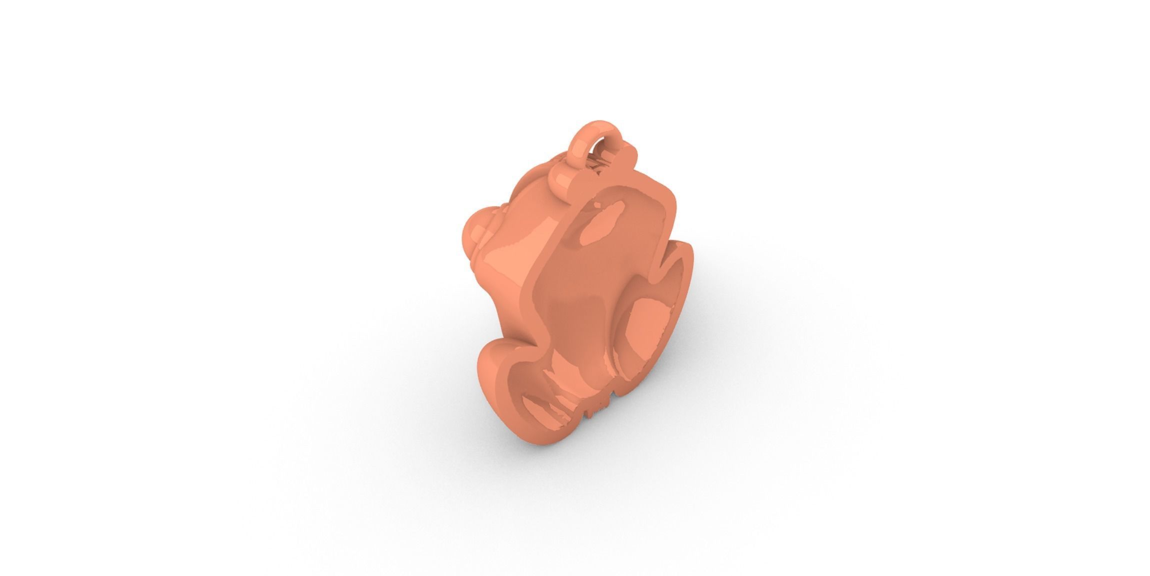 Rana Precolombina 3D print model_4