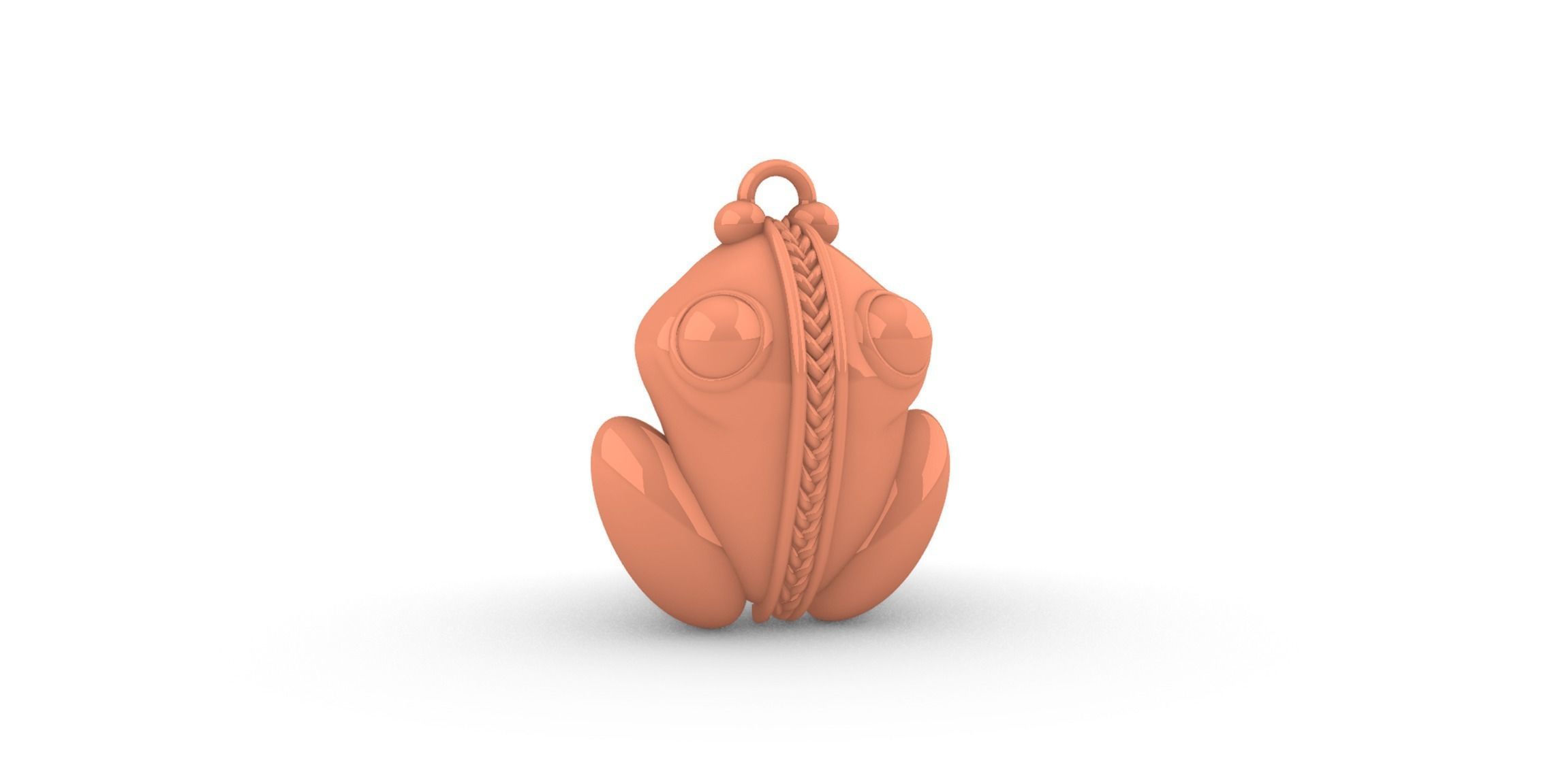 Rana Precolombina 3D print model_3