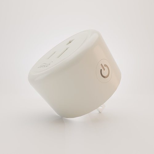 Smart Plug Gosund Model WP3 Low-poly 3D model