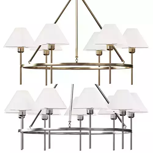 Ring chandeliers and lamps FAREL