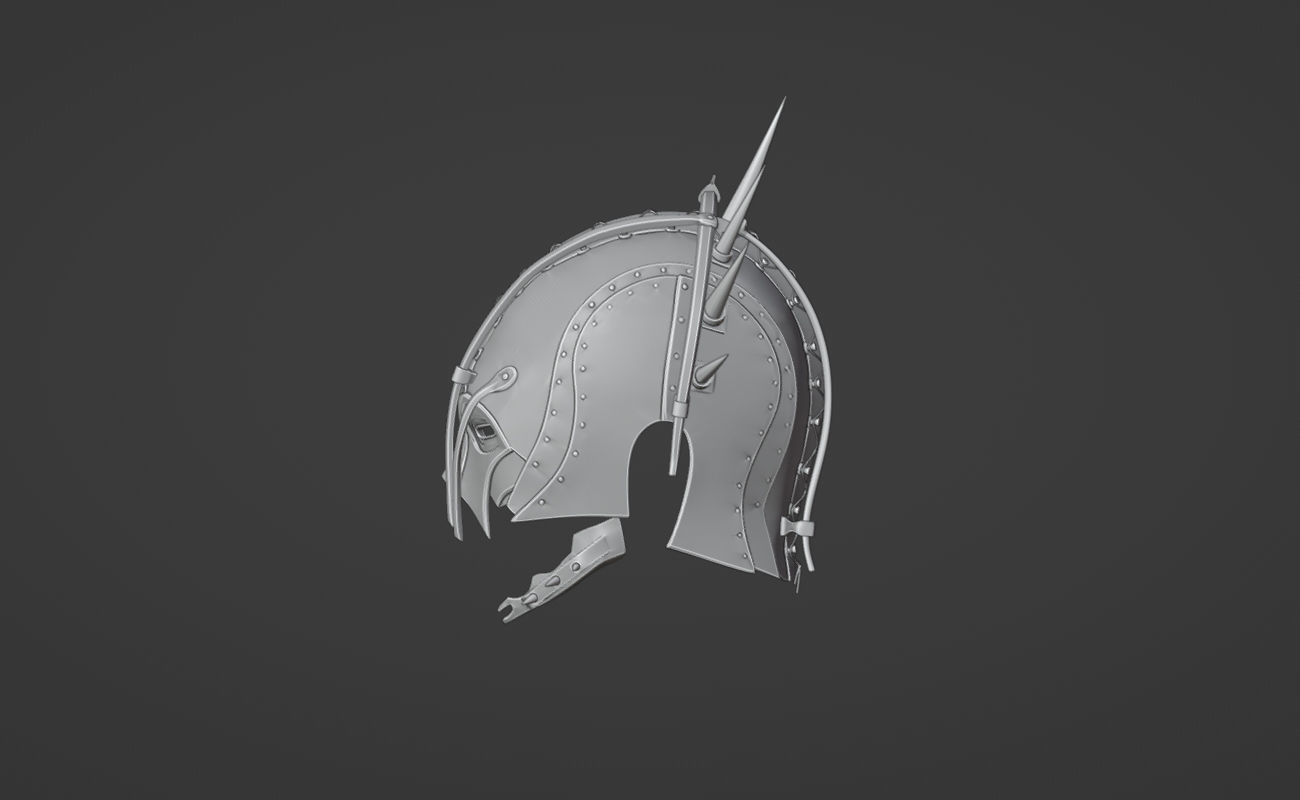 Havik helmet from MK1 - Unbonded 3D print model_3