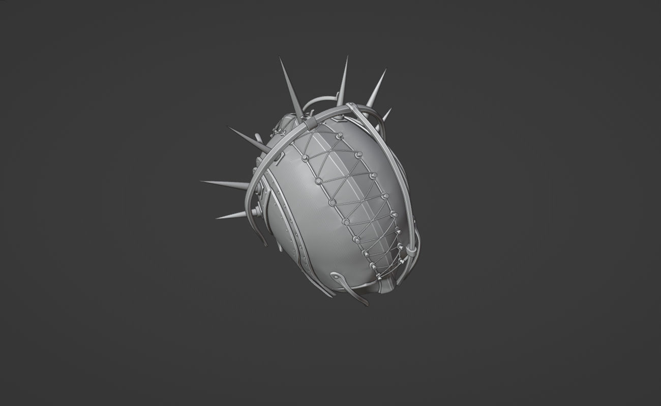 Havik helmet from MK1 - Unbonded 3D print model_9