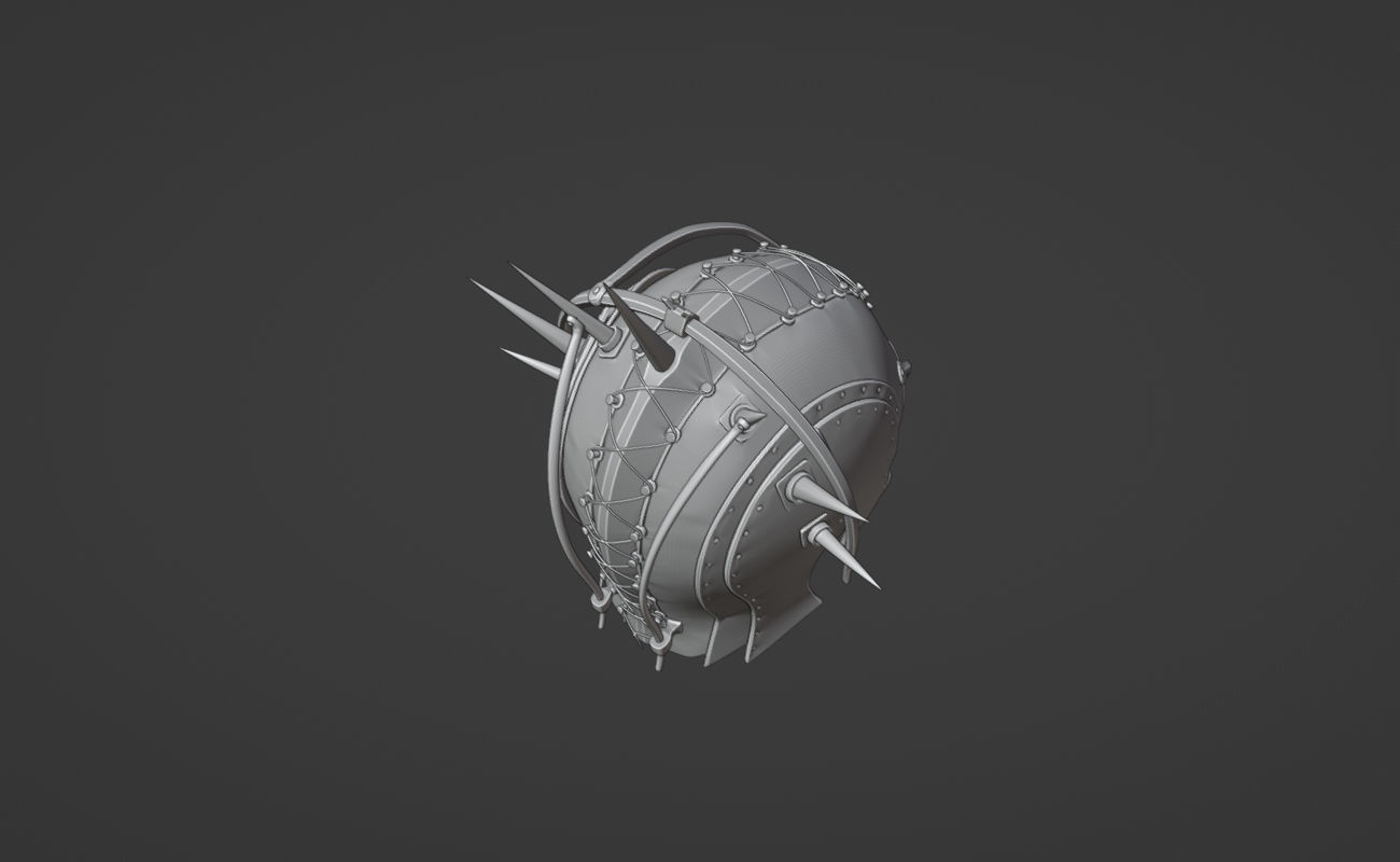 Havik helmet from MK1 - Unbonded 3D print model_8