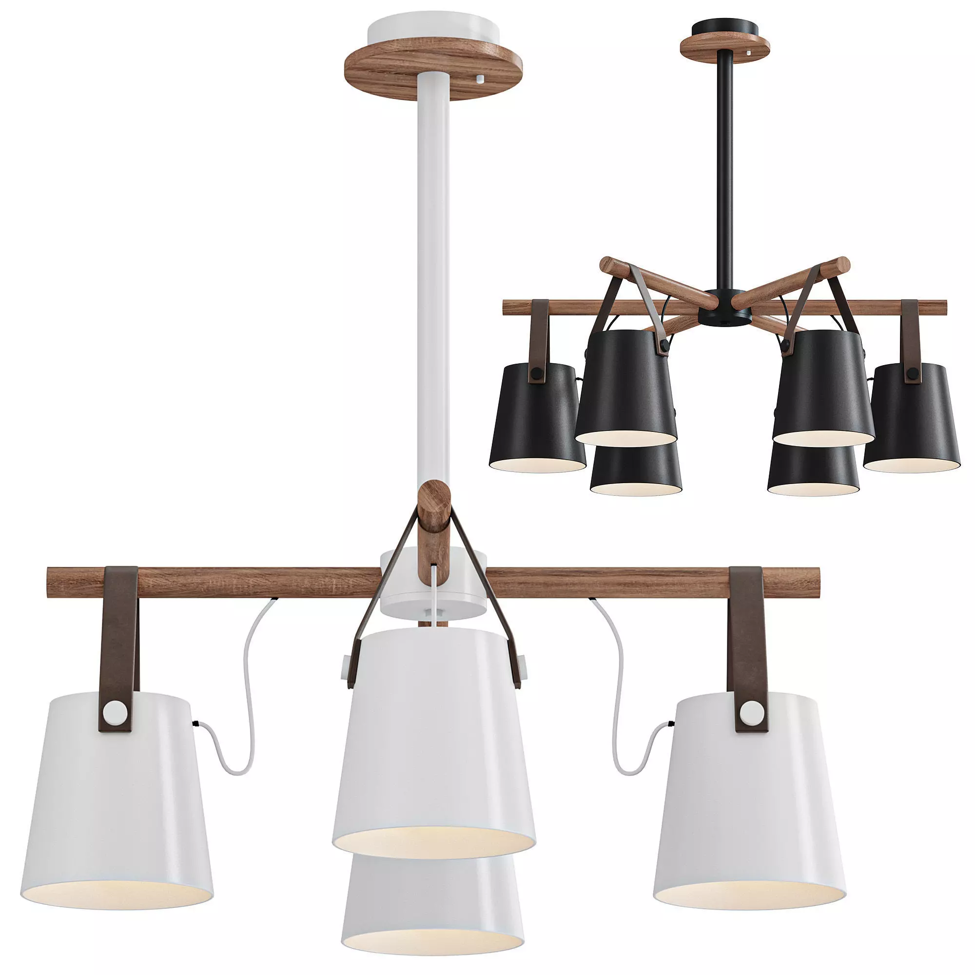 Chandeliern NATURA C 3D model