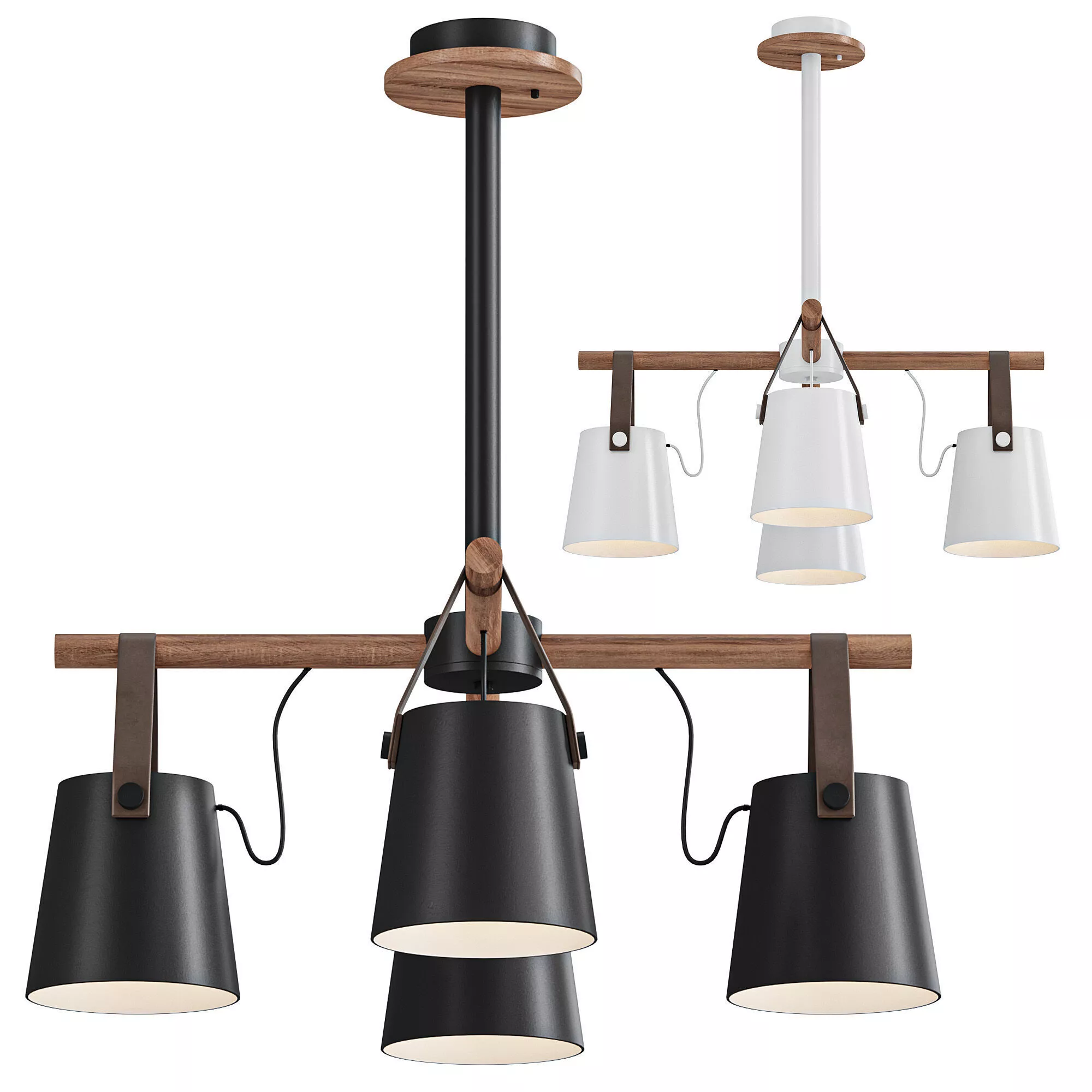 Chandeliern NATURA C 3D model