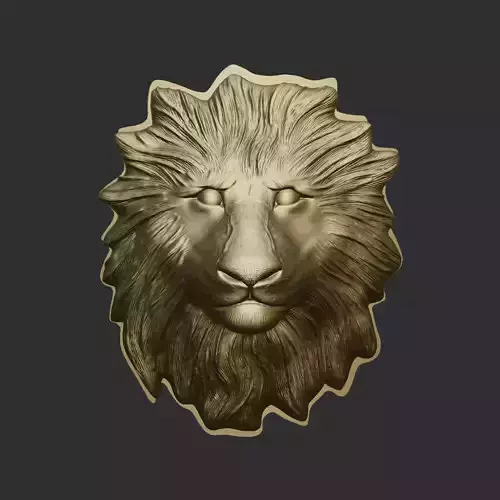 Lion ring print 3D print model