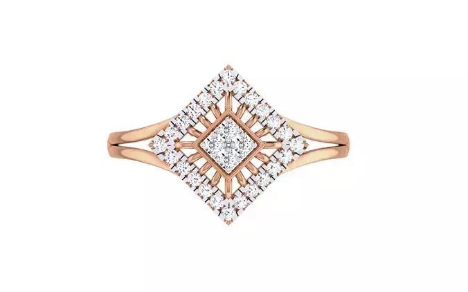 Ultra light wt Women Ring 3dm stl renders details