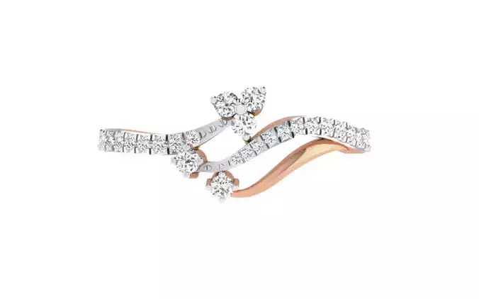 Ultra light wt Women Ring 3dm stl renders details