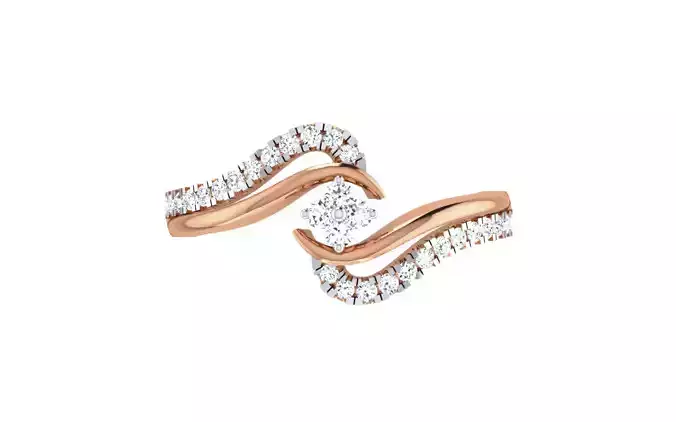 Ultra light wt Women Ring 3dm stl renders details