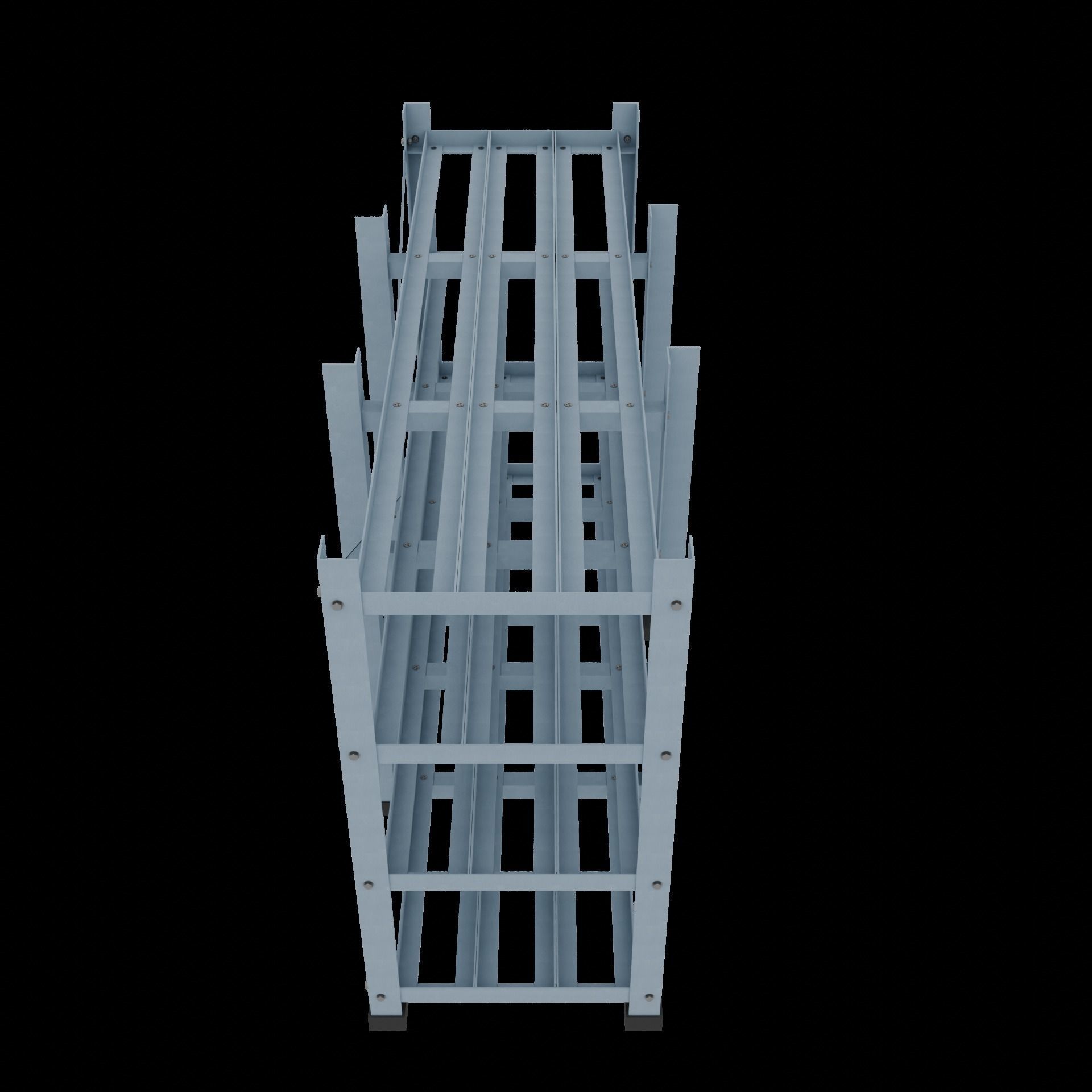 Rack With Battery - level 4 3D model_26