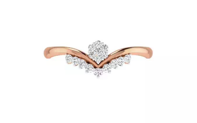 Ultra light wt Women Ring 3dm stl renders details