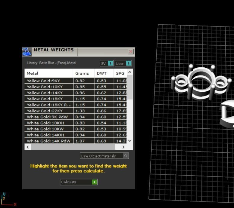 bracelet link stones 3D print model_12