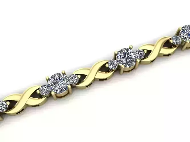 bracelet link stones