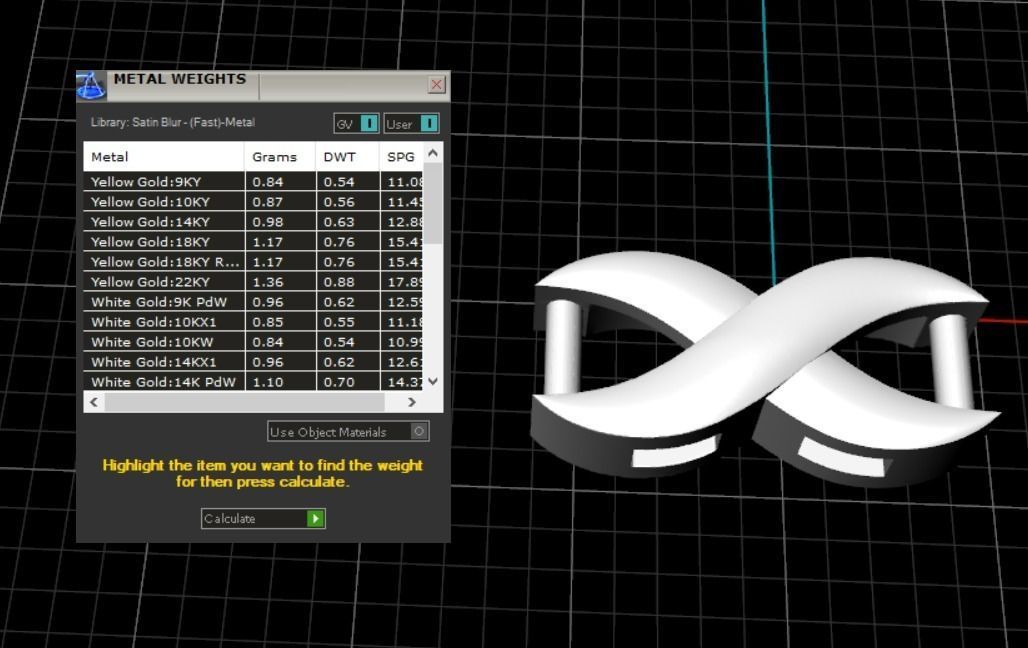 bracelet link stones 3D print model_10