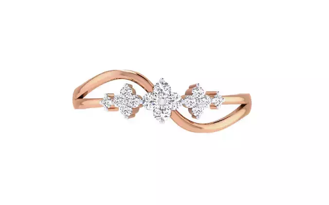 Ultra light wt Women Ring 3dm stl renders details