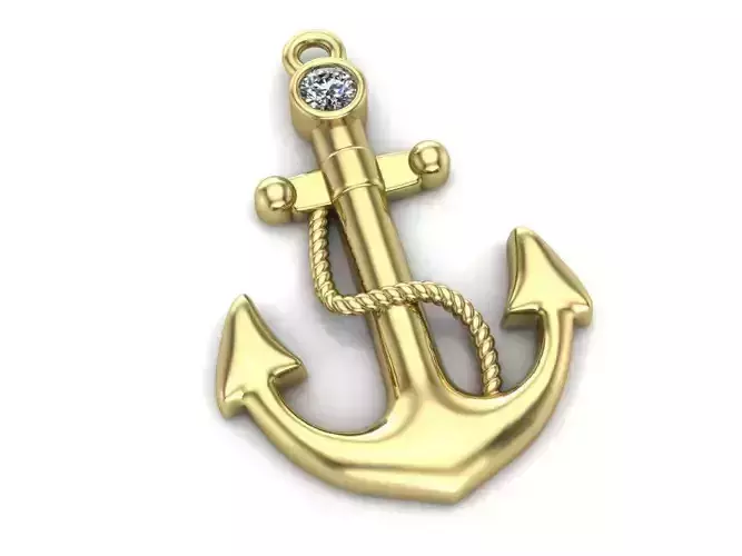 anchor pendant