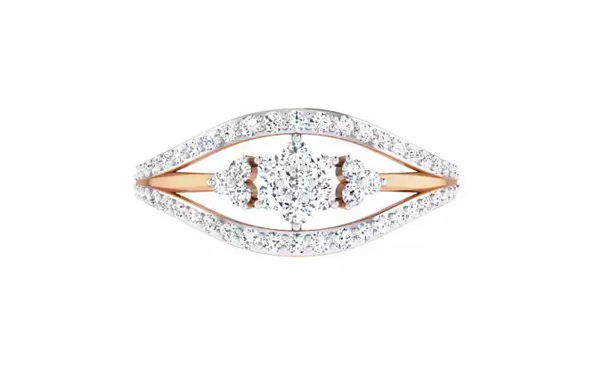 Ultra light wt Women Ring 3dm stl renders details