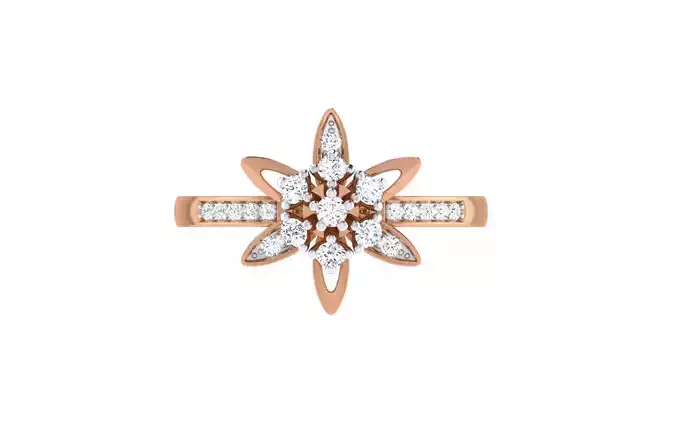 Ultra light wt Women Ring 3dm stl renders details