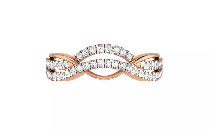 Ultra light wt Women Ring 3dm stl renders details