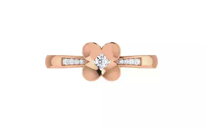 Ultra light wt Women Ring 3dm stl renders details