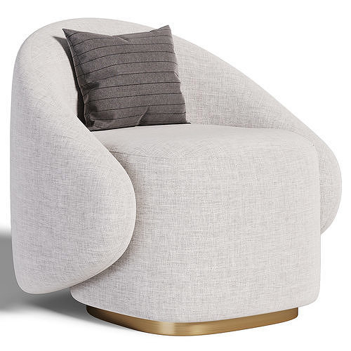 Armchair Model RD 2116 3D model