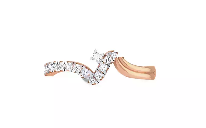 Ultra light wt Women Ring 3dm stl renders details