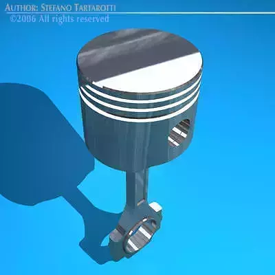 Piston 3D model